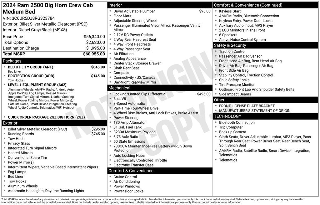 ram ram 2500 pickup 2024 3C6UR5DJ8RG323784 image ram ram 2500 pickup 2024 3C6UR5DJ8RG323784 image